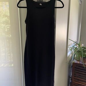 Kyodan Classic Black Midi Dress